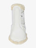 LeMieux Fleece Edged Mesh Brushing Boots White