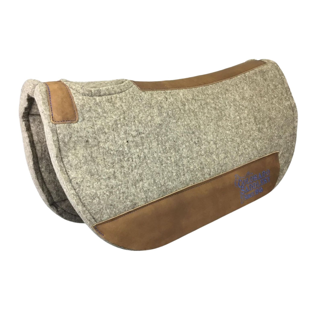5 Star Wool Pad Liner - Standard and Barrel  5 Star Equine, manufacturer  of the world's finest, all-natural saddle pads and mohair cinches