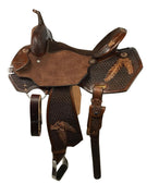 Eagle Wing Barrel Saddle 14.5